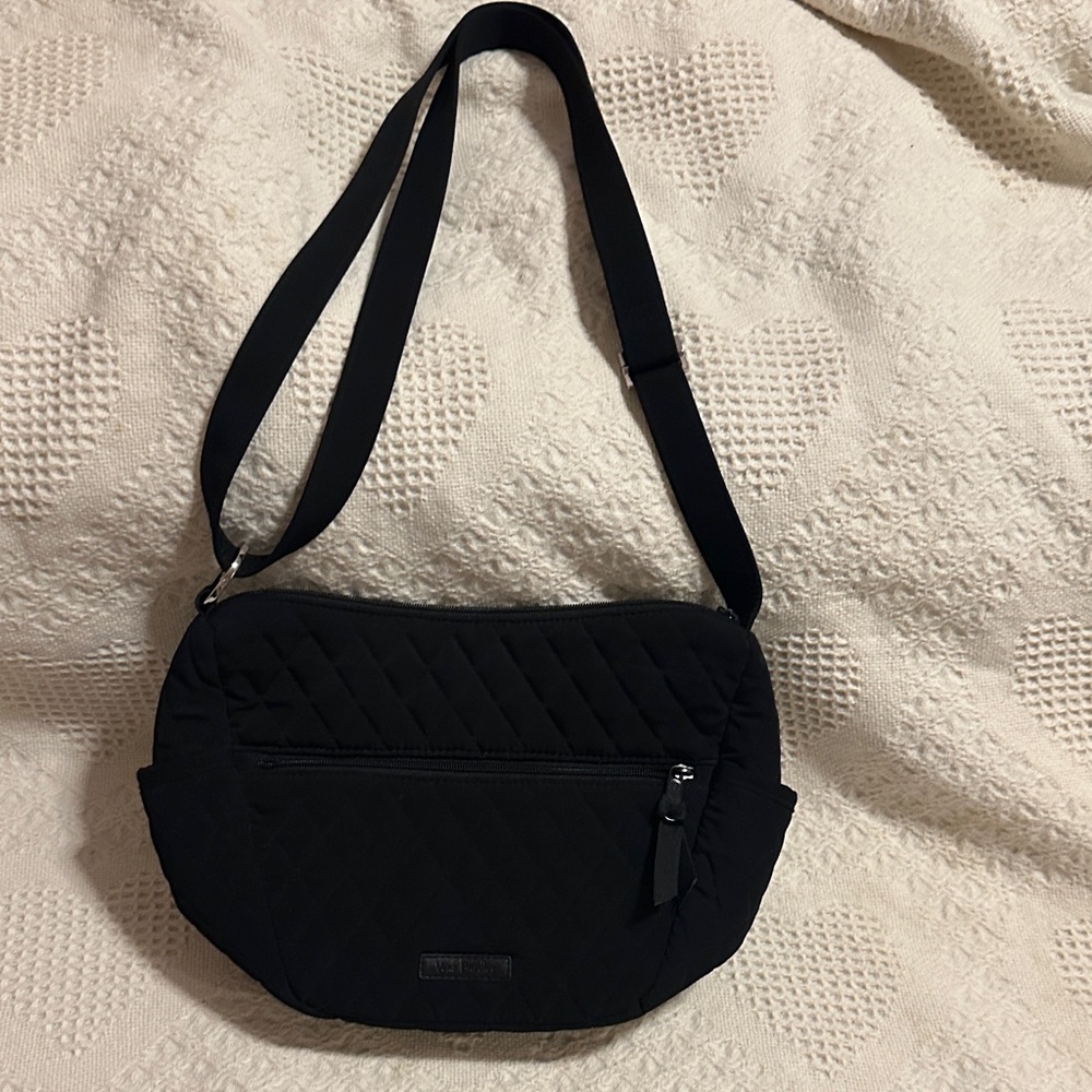 Vera Bradley Black Quilted Crossbody Bag